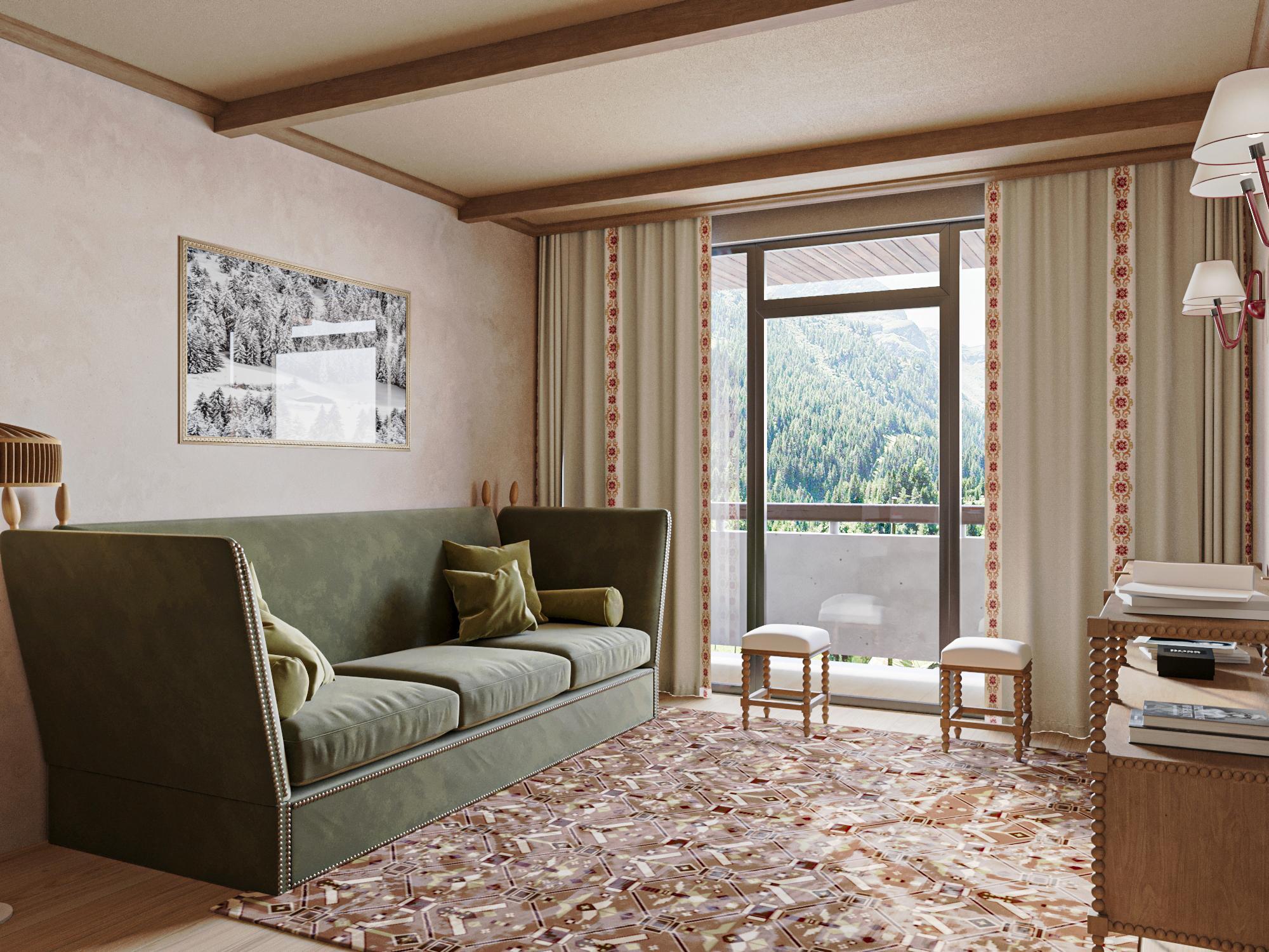 קורשבל Alpes Hotel Du Pralong מראה חיצוני תמונה